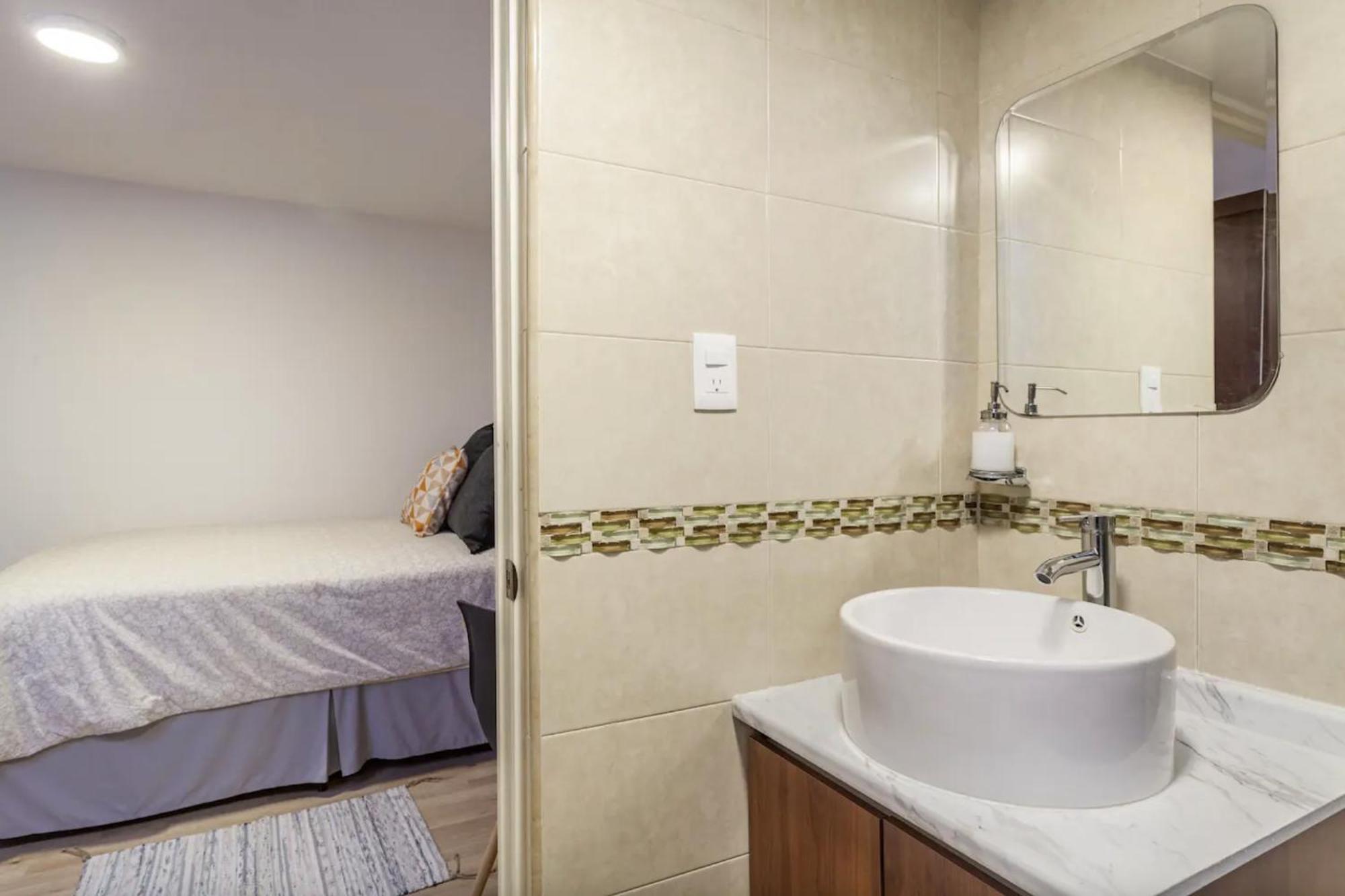 Bedroom With Private Bathroom In Roma Norte In مدينة مكسيكو المظهر الخارجي الصورة